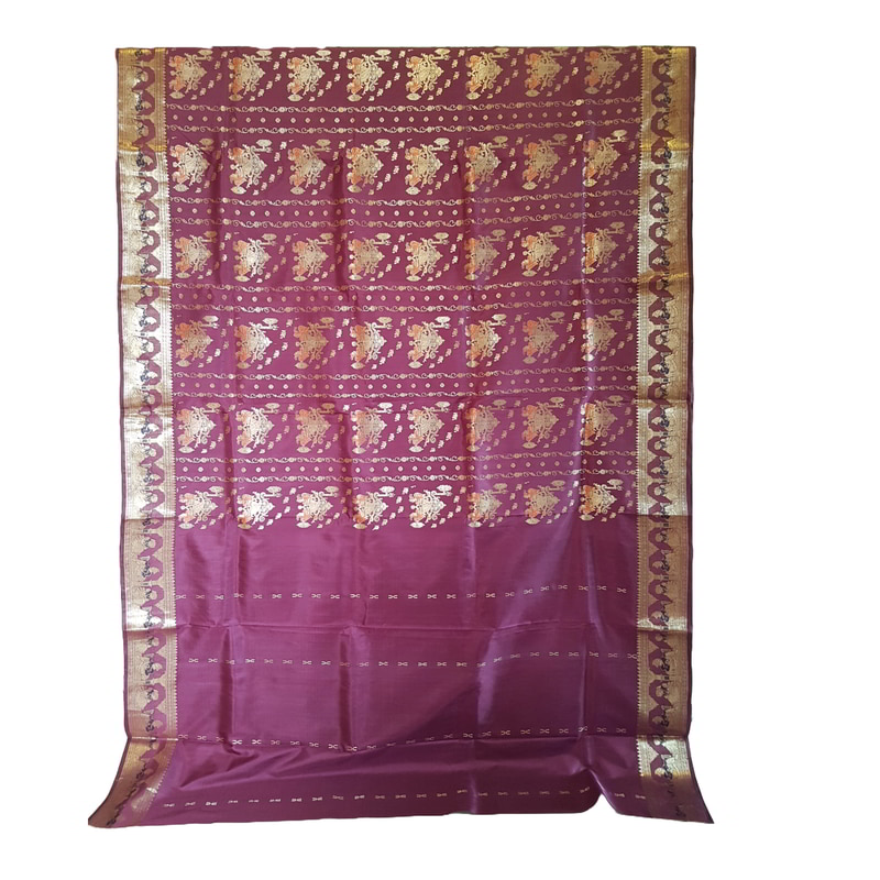 Baluchari Swarnachari Silk Sarees BS-04-002a