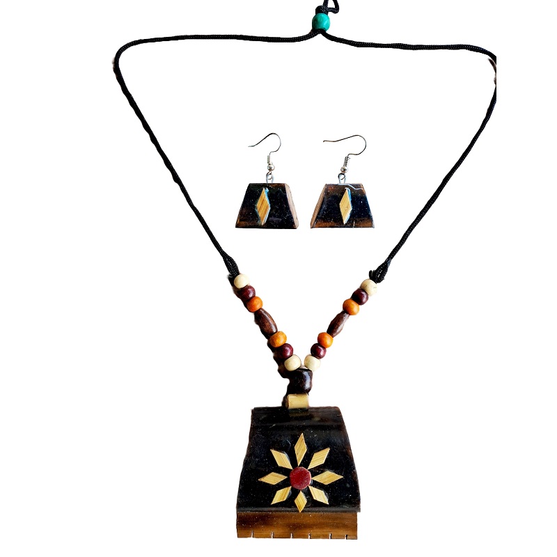 hand made bamboo jewellery BJ-998
