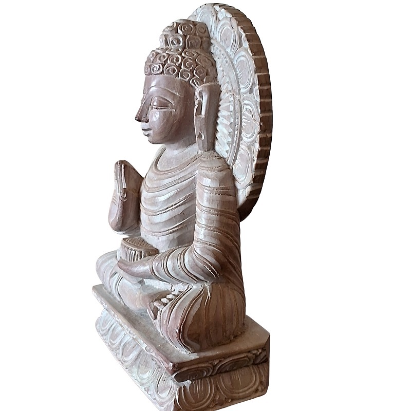 Buddha Stone Murti S-Stone-336a