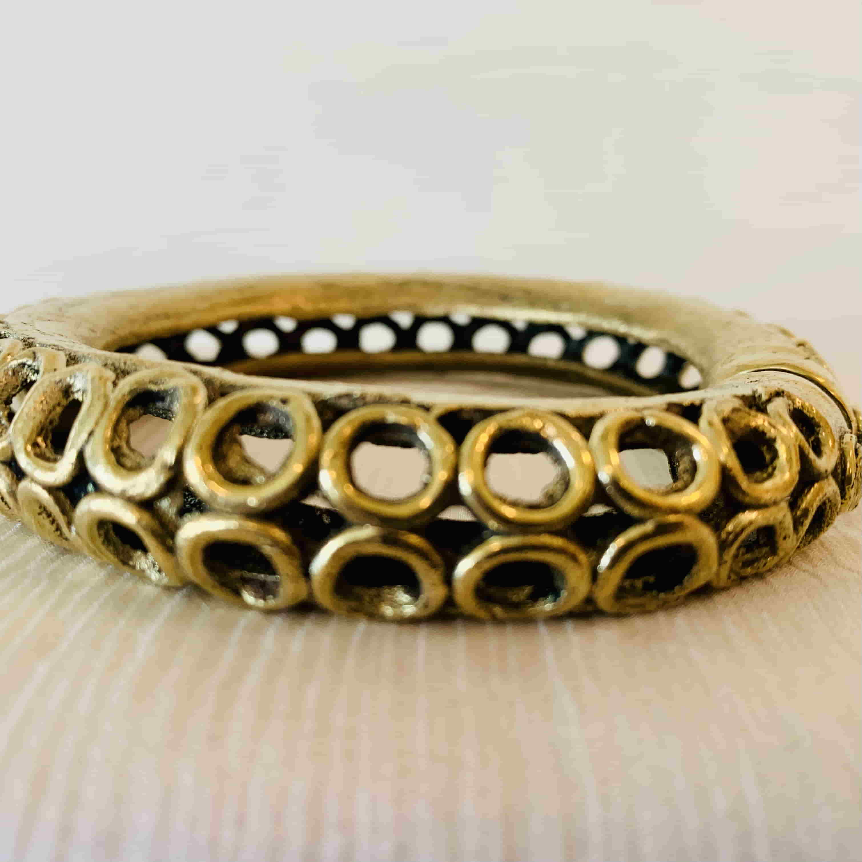Dokra Bangle on Arteastic.in DJ-BAN-004a