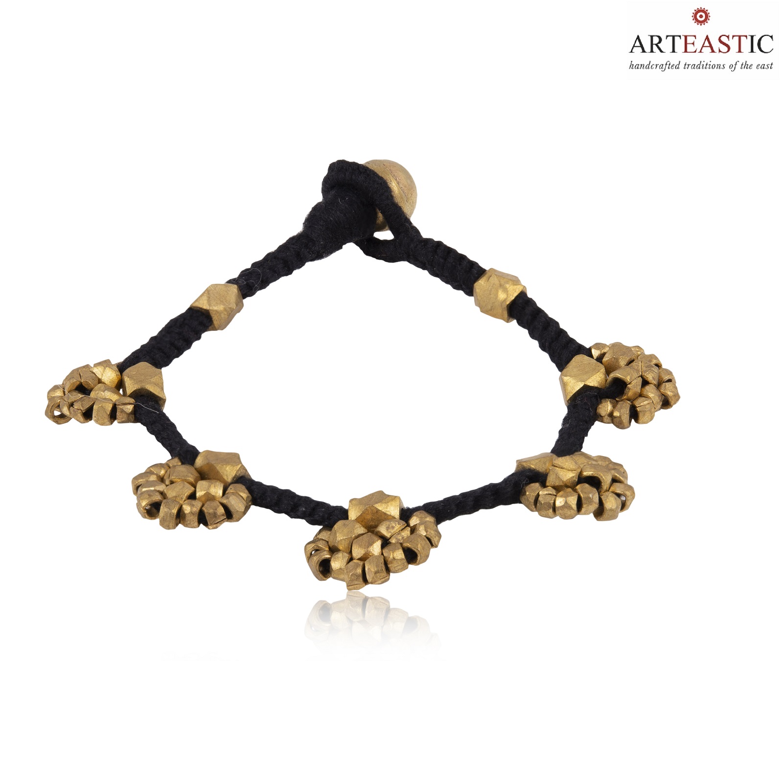 Dokra Black Anklet DJ-Anklet-993