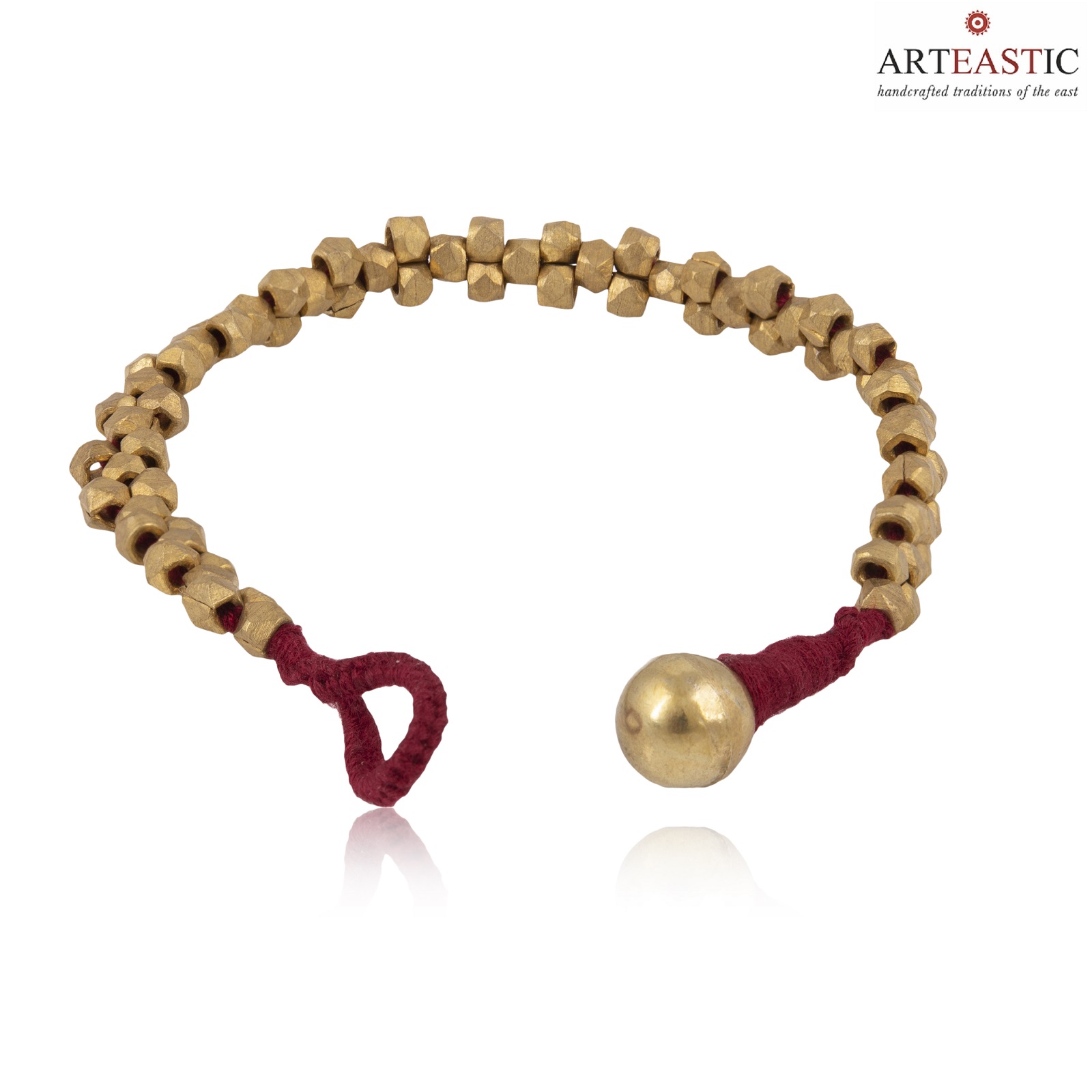 Dhokra bracelet from Arteastic DJ-BR-998a