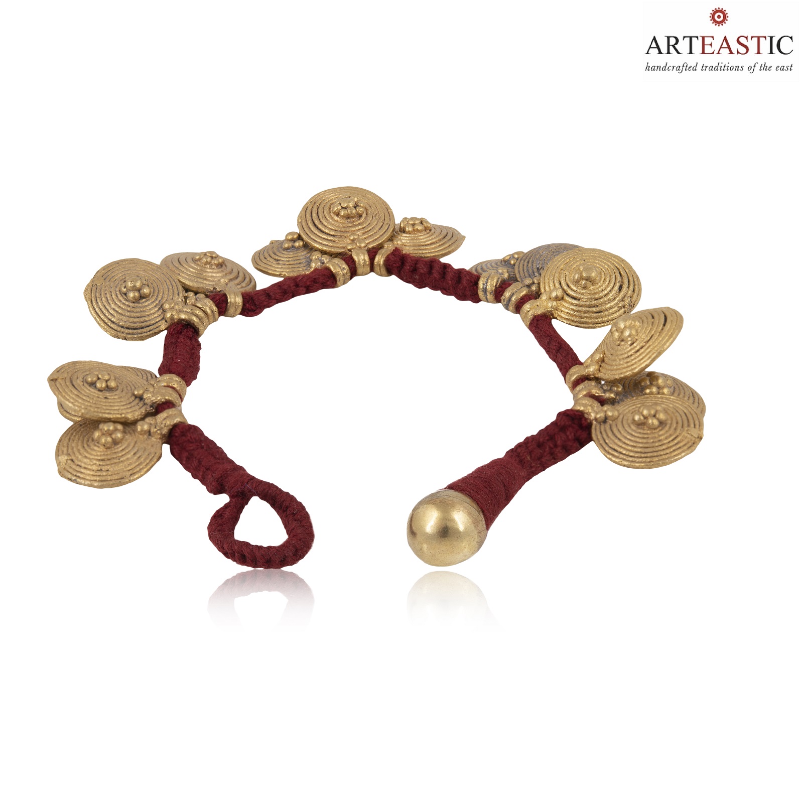 Dhokra bracelet from Arteastic DJ-BR-999a