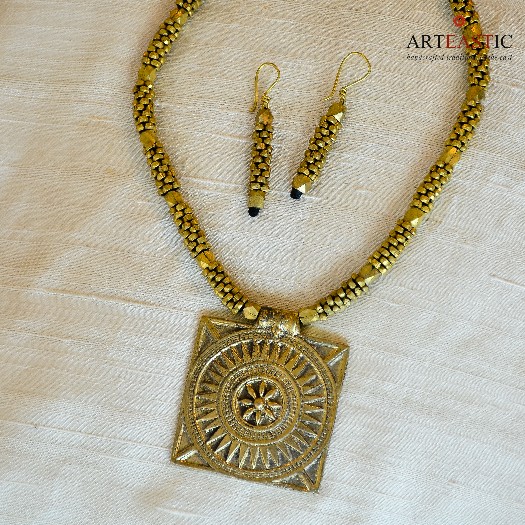 Dokra Jewellery Set from Arteastic.in DJ-01-002a