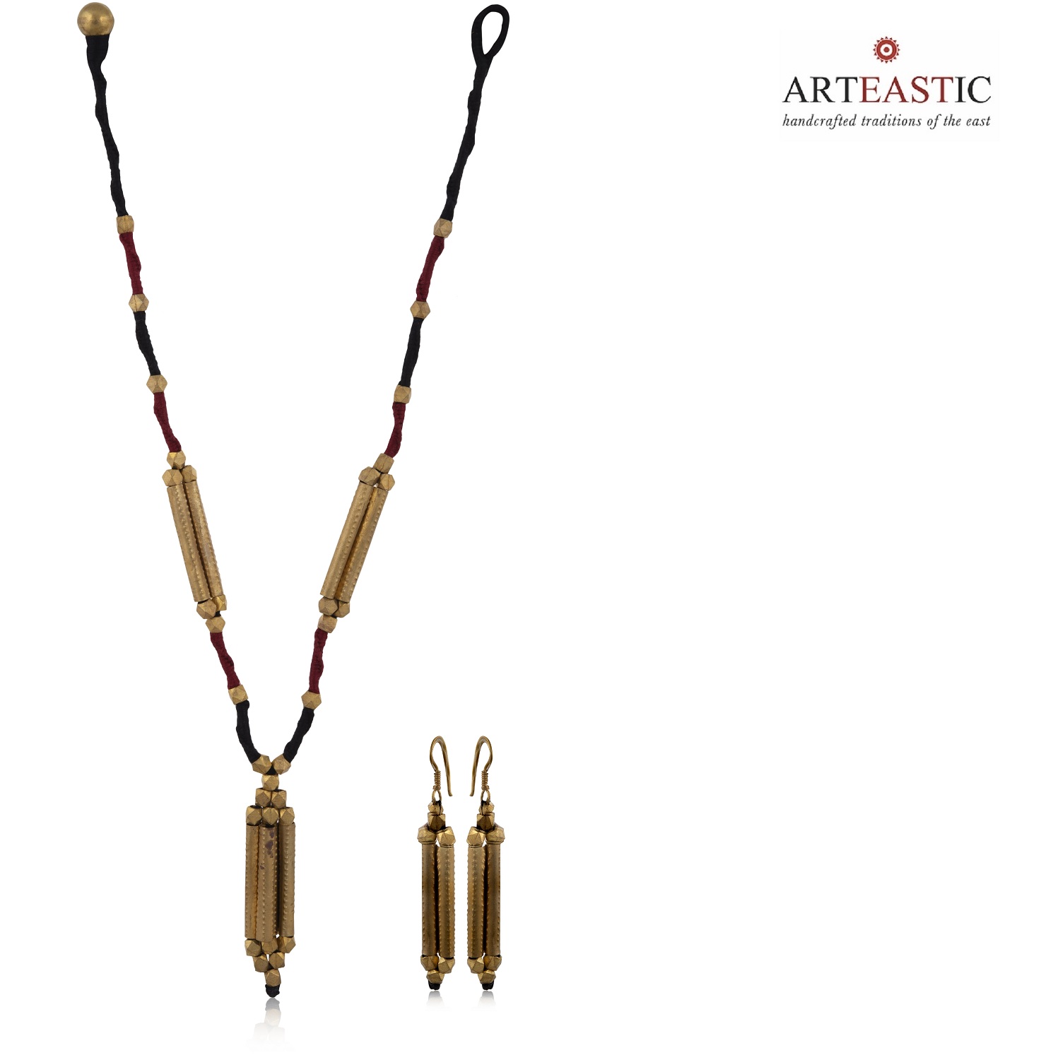 Dokra Jewellery Set long necklace  DJ-00-993b