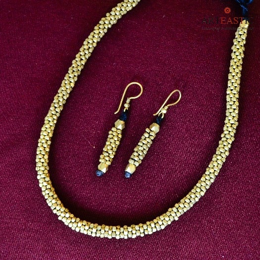 Dokra Jewellery Set DJ-00-008a