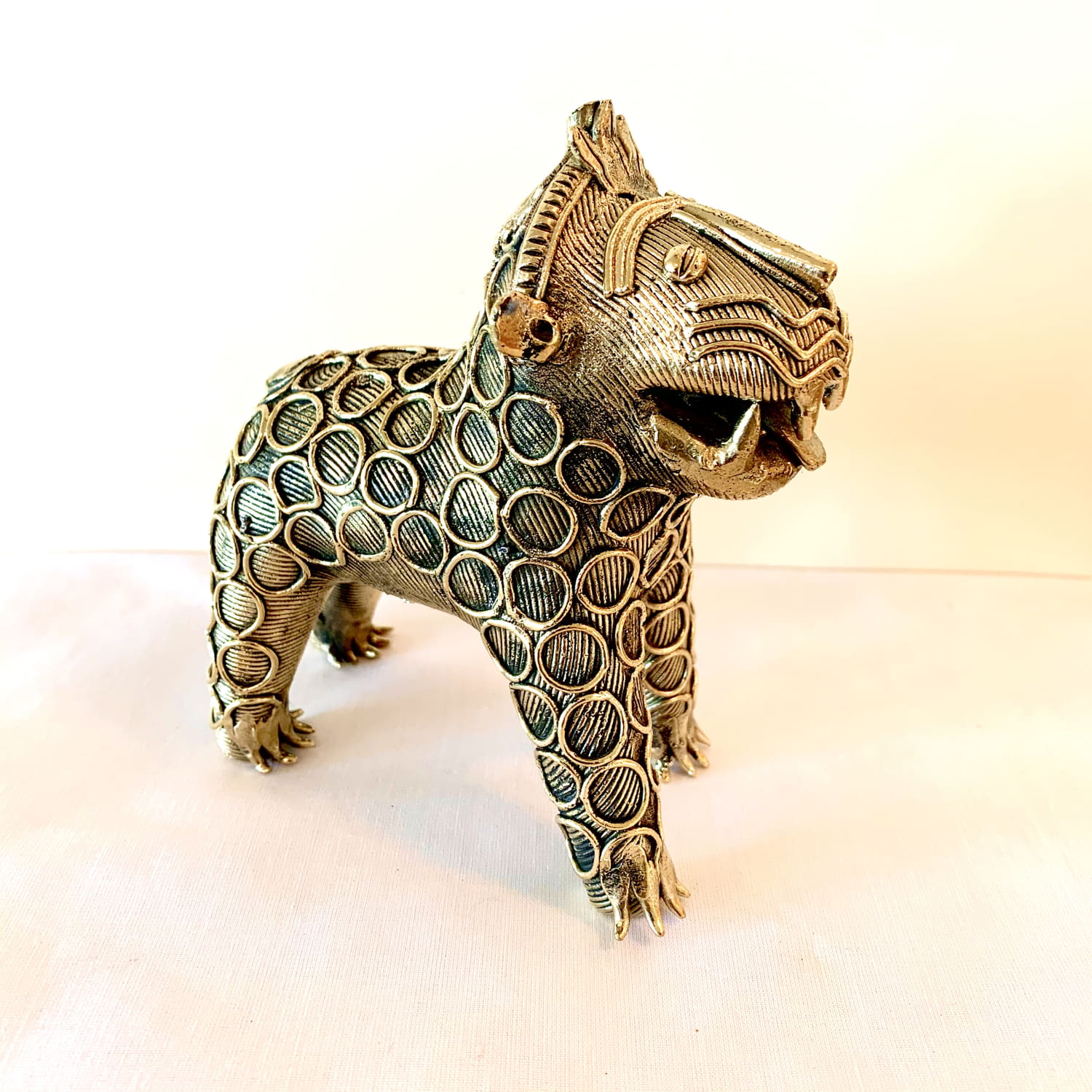 Dokra Tibetan Snow Lion DS-00-977a