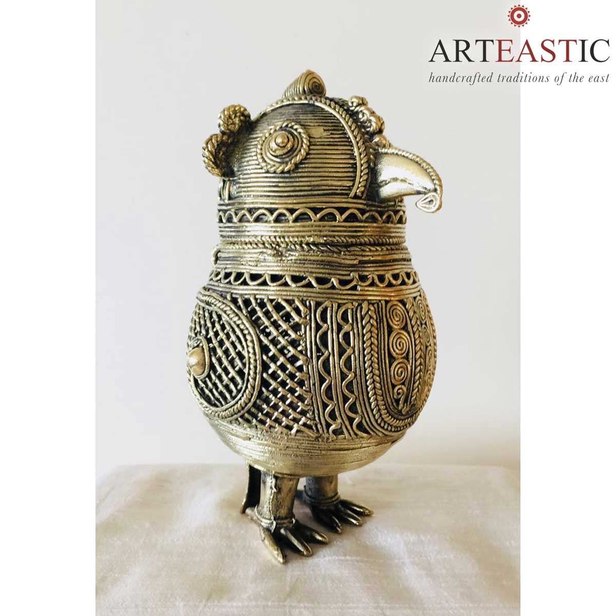 Owl-shaped designer storage box  DS-00-985a