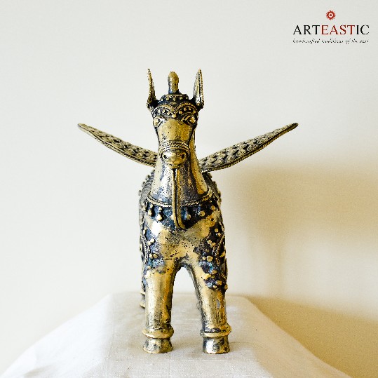Dokra Horse with Wings DS-008b
