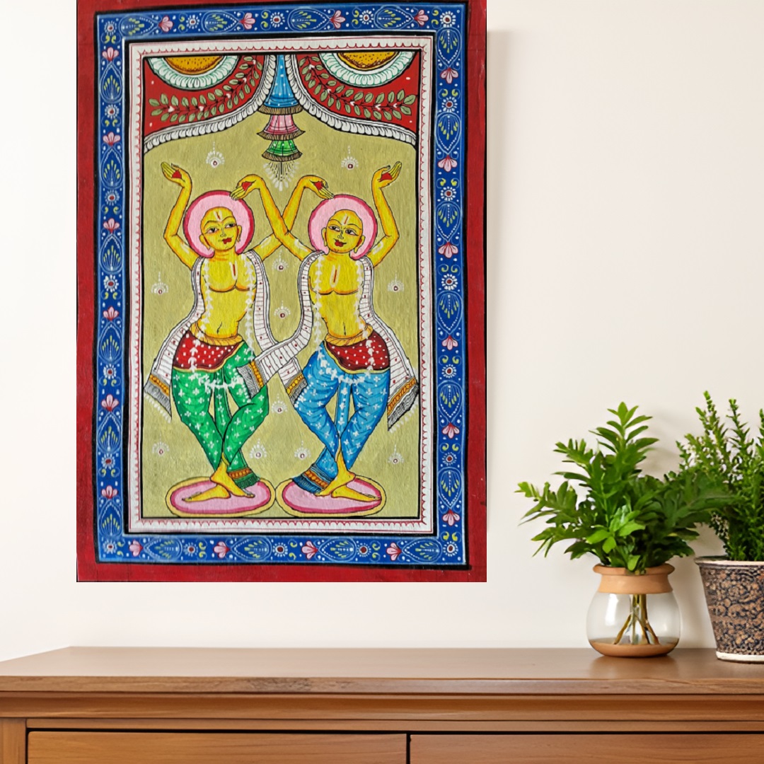 Pattachitra with Nitai Gaur PCP-212a