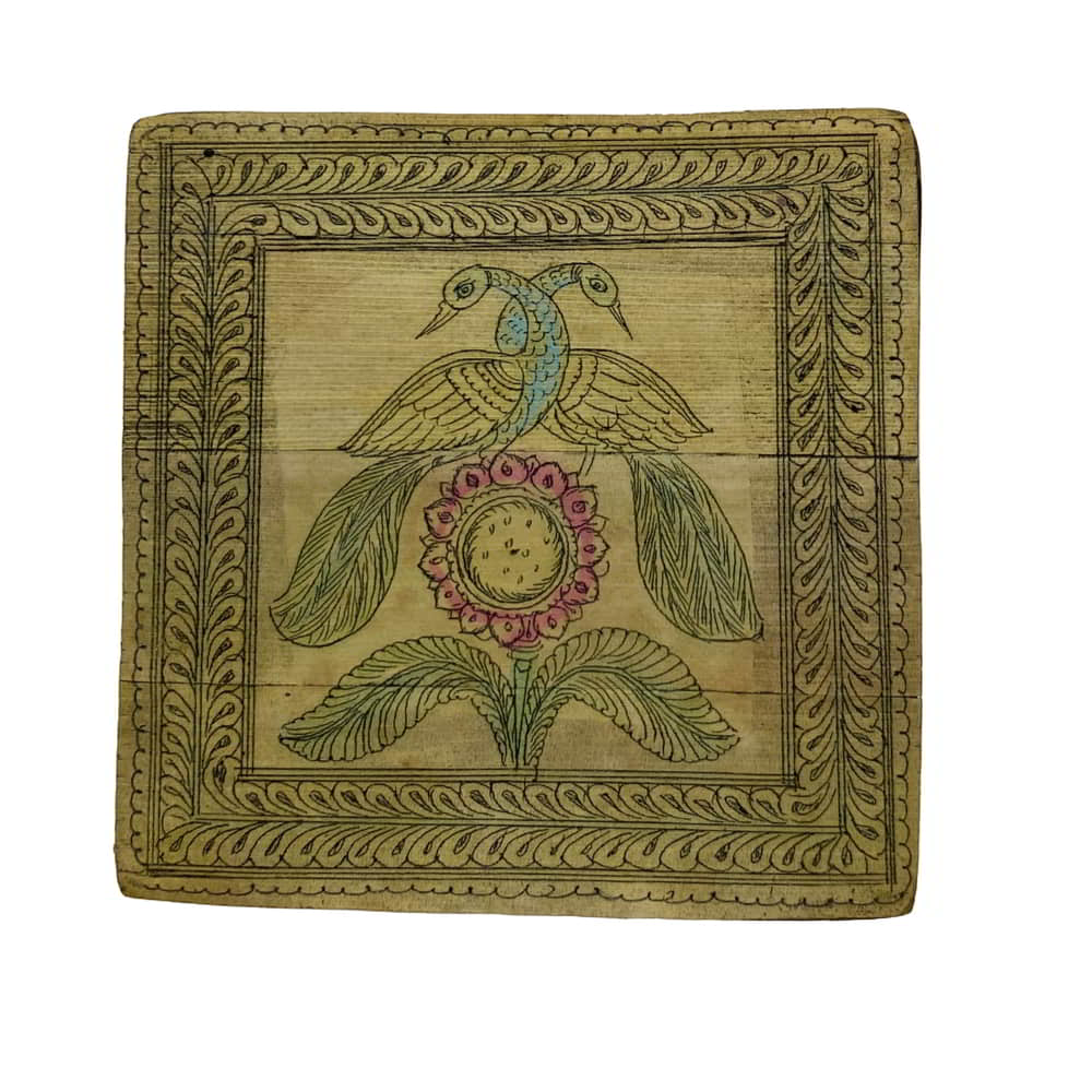 Palm-leaf storage box Box-PL-122b