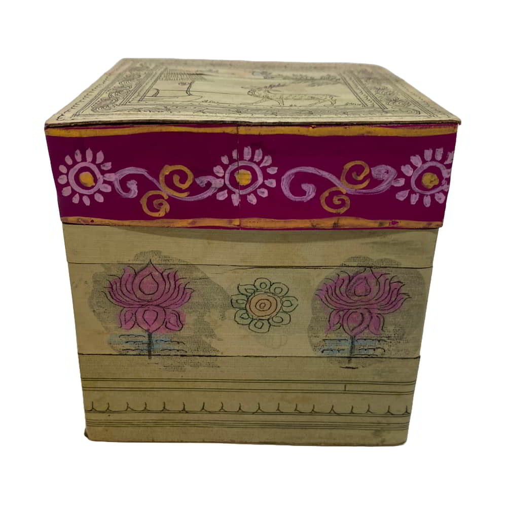 Palm-leaf  Box-PL-125a