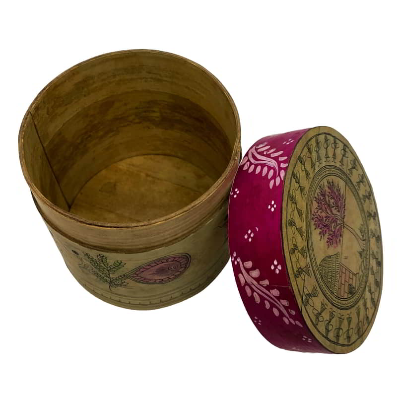 Multipurpose Palm-leaf  box Box-PL-128a