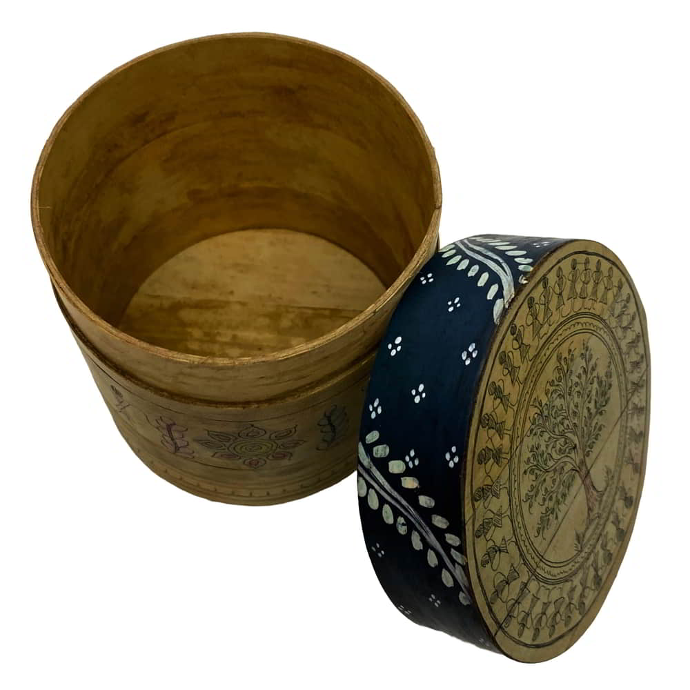  Palm-leaf box Box-PL-136b
