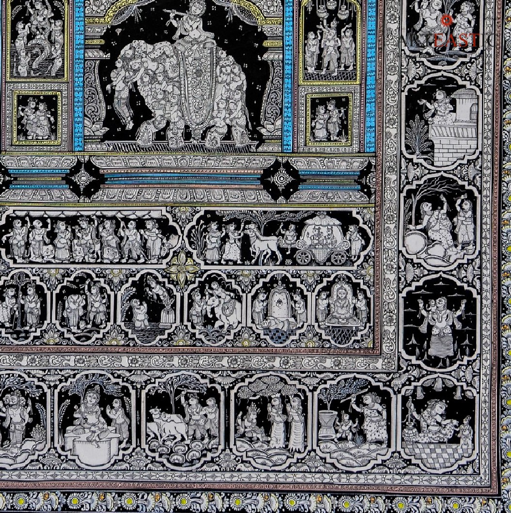 Pattachitra Paintings Kandarpa Hasti PCP-007c