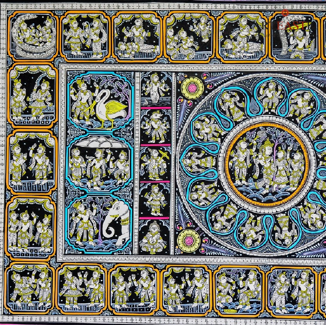 Pattachitra Paintings Radha Krishna PCP-002a