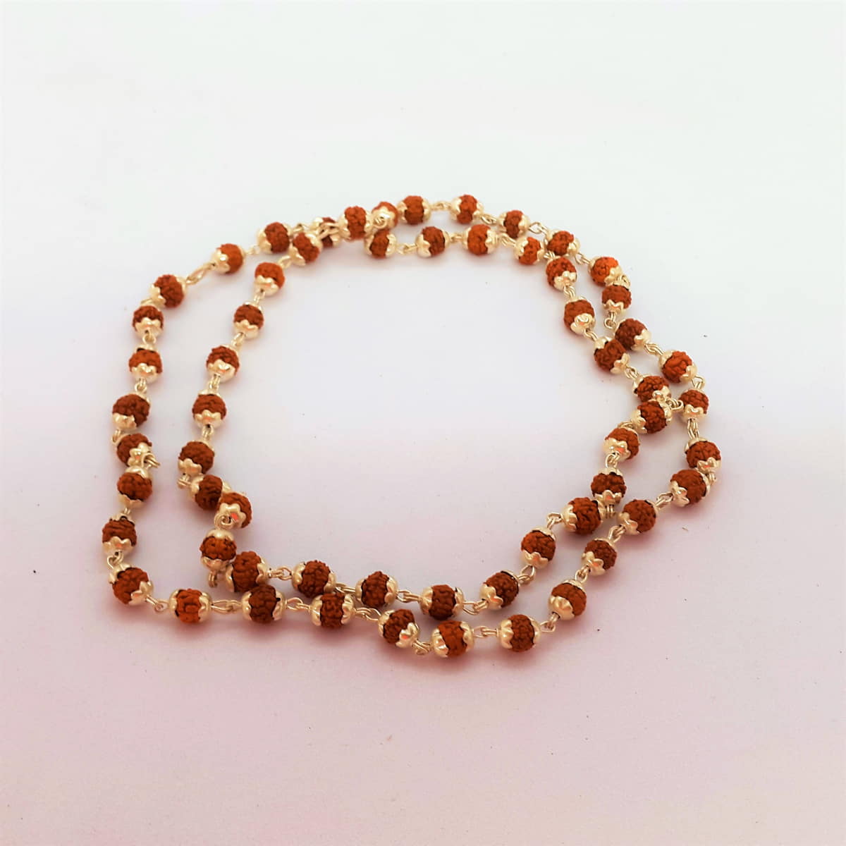 Silver Rudraksh Mala  SJ-R-Mala1a